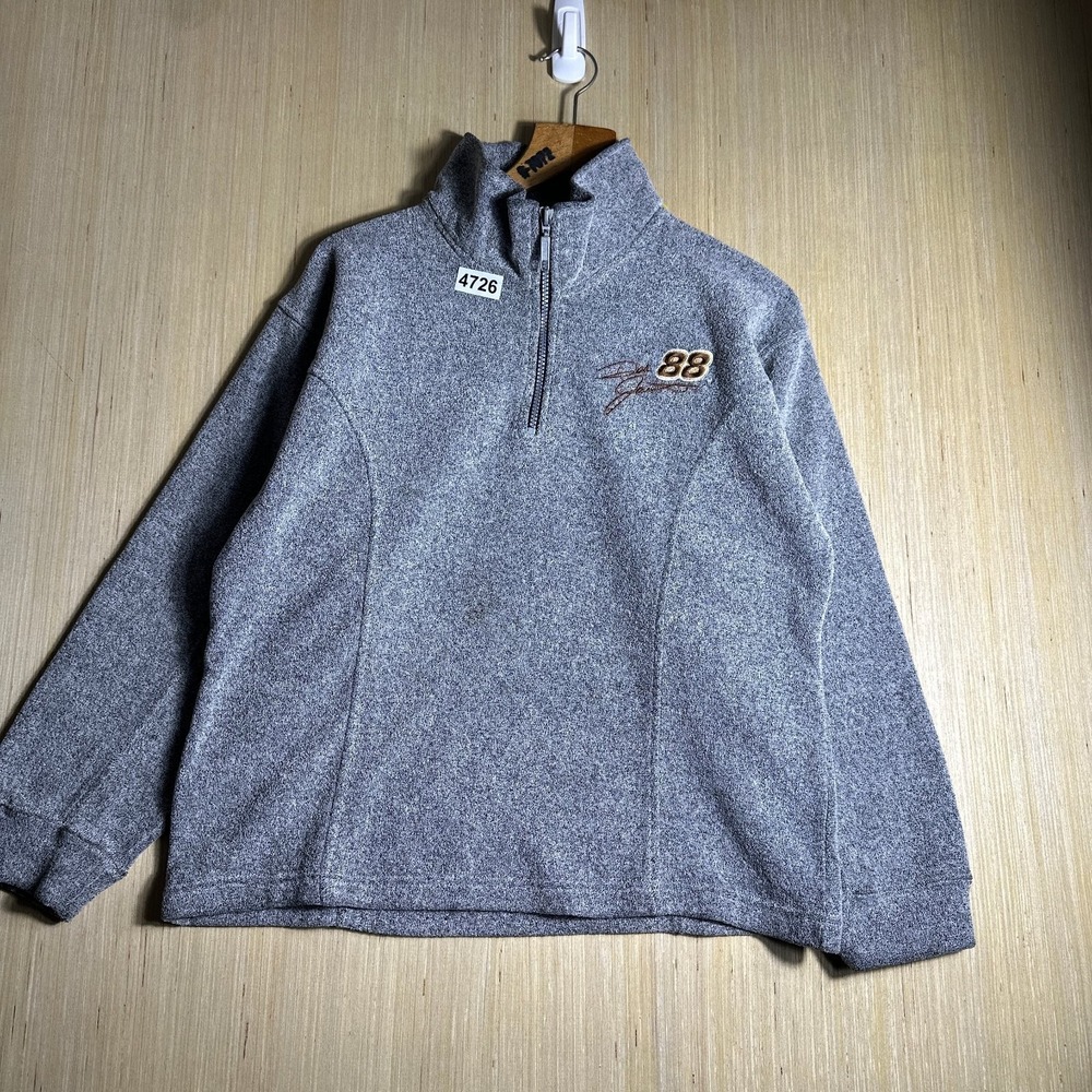 Vintage Chase Authentics Pullover Sweater Mens Small Gray Long Sleeve #88 Y2K